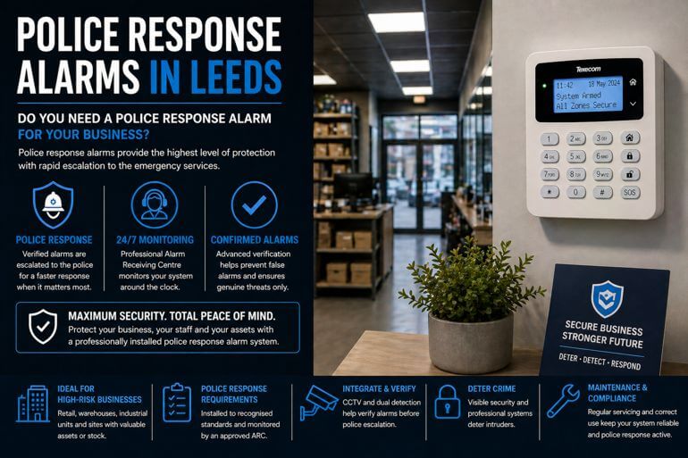 Leeds Police Response Alarm Guide: Do You Need a Police Response Alarm for Your Business?
